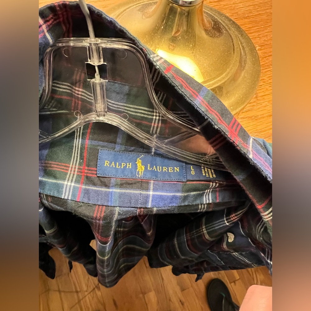 Ralph Lauren button down L - Picture 4 of 5